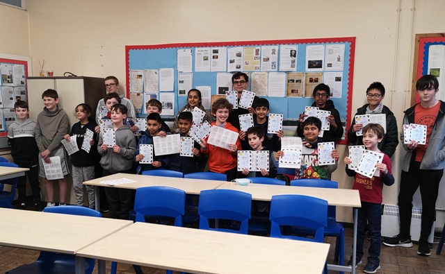 The monthly Childrens Chess continued on March 12th 2022