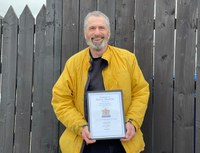 Mark Seidman awarded Honorary Membership of Bangor Chess Club