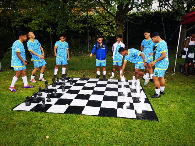 Football, Family activities, Live Music, Live Dancing and Chess at EMSONI Festival.