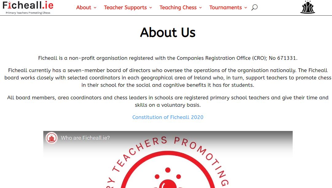 Brilliant Primary School Chess organisation and resources for teachers : Ficheall