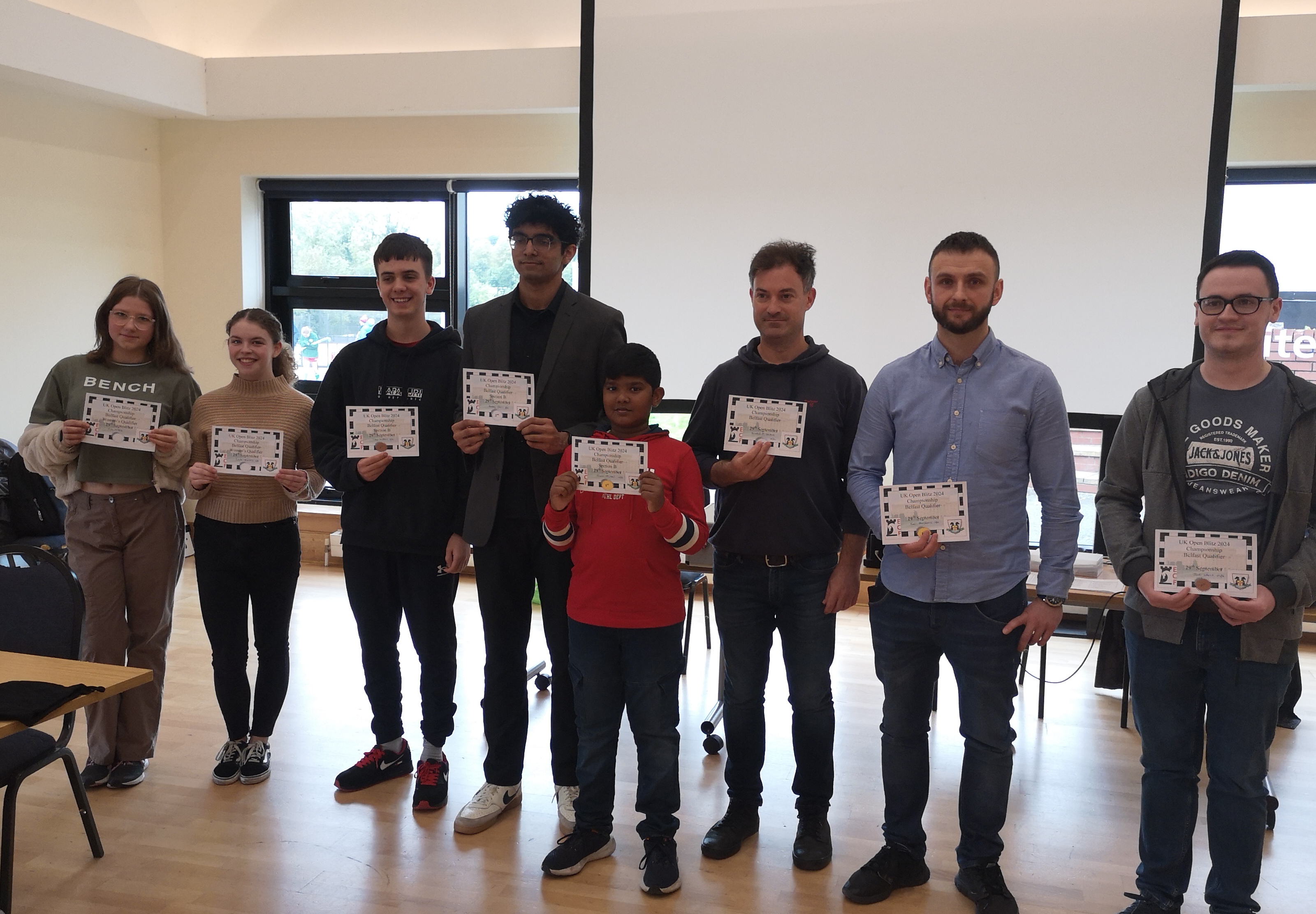UK Open Blitz Championships 2024 finals took place on Saturday 16th November at Leamington Spa