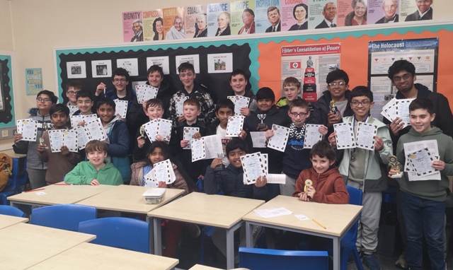 Saturday 14th Feb 2026 and another brilliant monthly Childrens Chess Tournament.