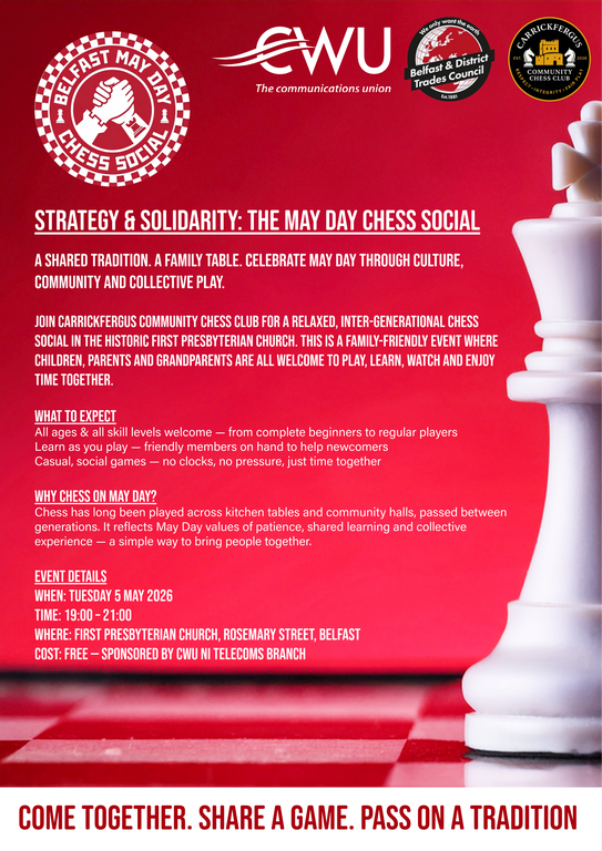 The May Day Chess Social The May Day Chess Social