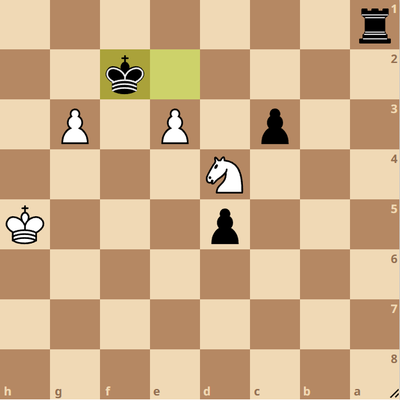 K Arkell v M Tahmankar End Position K Arkell v M Tahmankar End Position
