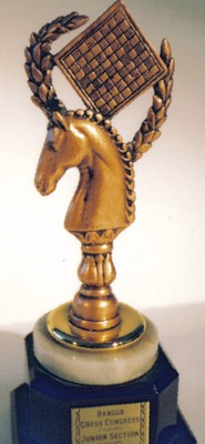 Bangor Chess Congress trophy