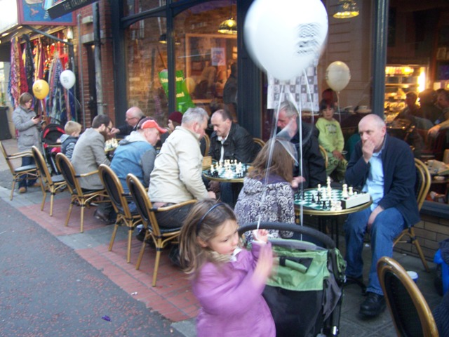 All the tables full - Belfast Culture Night