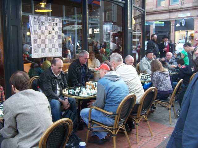Busy or what! - Chess at Belfast Culture Night