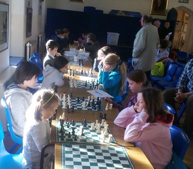 The youngest player battles the eventual U12 Champion.