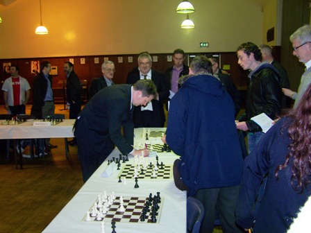 Signing Certificates after applause for winning all games