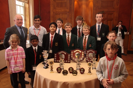 The Belfast Scholastic Chess Shields.