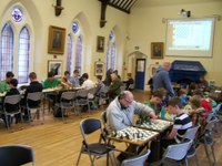 Coaching and fun at Novembers Childrens Chess