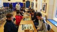 Top young chess players enjoy afternoon of chess