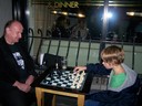 Adrian playing a future champion