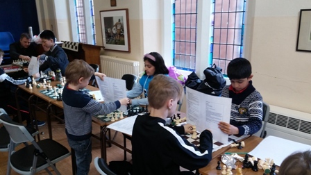 Top young chess players compete in fun March tournament