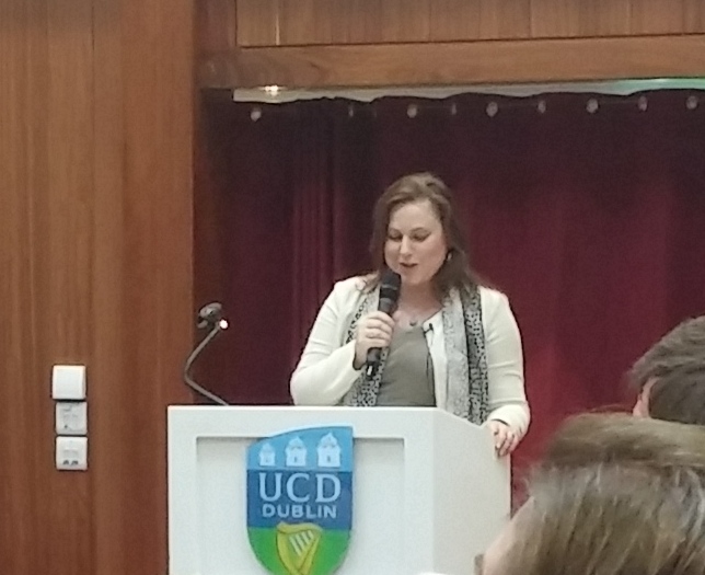 Top Chess Player Judith Polgar talks at UCD