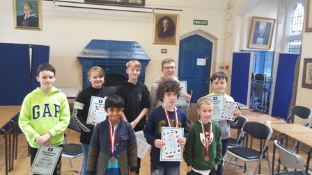 London Junior Chess Championship Qualifier - Belfast 2017