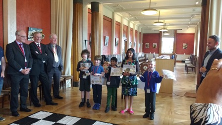 The final standings of the Childrens Chess Grandprix 2018