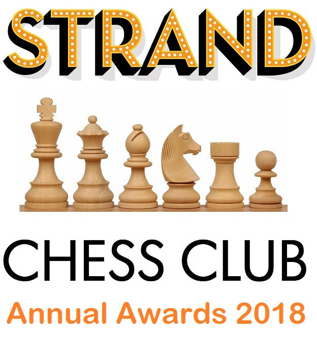 Strand Chess Club announces annual awards