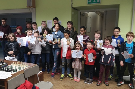 Top Ulster Youngsters playing Chess at Methodist College